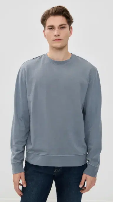 Fair Harbor The altaire Crew Neck Sweatshirt Maritime | Thumbnail 2 Fair Harbor The altaire Crew Neck Sweatshirt Maritime | Thumbnail 2