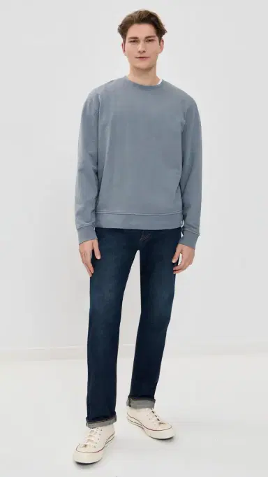 Fair Harbor The altaire Crew Neck Sweatshirt Maritime | Thumbnail 5 Fair Harbor The altaire Crew Neck Sweatshirt Maritime | Thumbnail 5