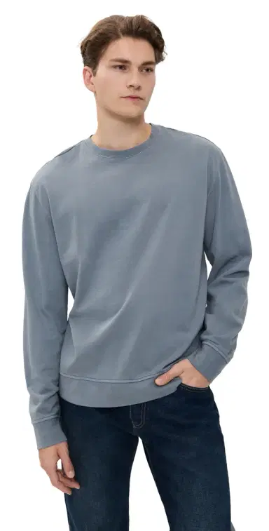 Fair Harbor The altaire Crew Neck Sweatshirt Maritime | Thumbnail 1 Fair Harbor The altaire Crew Neck Sweatshirt Maritime | Thumbnail 1