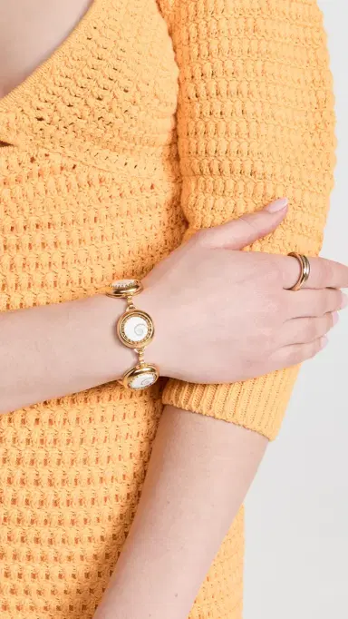 Brinker + Eliza Surfer's Paradise Bubble Bracelet Gold One Size | Thumbnail 3 Brinker + Eliza Surfer's Paradise Bubble Bracelet Gold One Size | Thumbnail 3