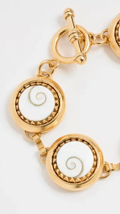 Brinker + Eliza Surfer's Paradise Bubble Bracelet Gold One Size | Thumbnail 4 Brinker + Eliza Surfer's Paradise Bubble Bracelet Gold One Size | Thumbnail 4