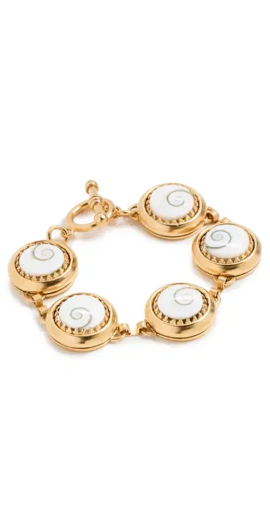 Brinker + Eliza Surfer's Paradise Bubble Bracelet Gold One Size | Thumbnail 1 Brinker + Eliza Surfer's Paradise Bubble Bracelet Gold One Size | Thumbnail 1