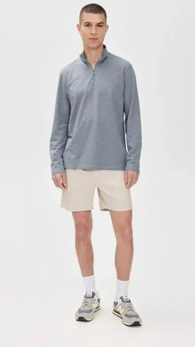Faherty Essential Drawstring Shorts 6 tone | Thumbnail 5 Faherty Essential Drawstring Shorts 6 tone | Thumbnail 5