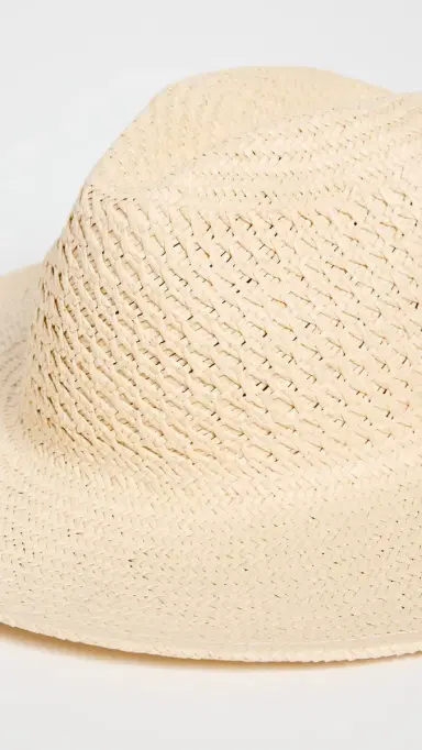 Hat Attack Vented Luxe Packable Straw Hat New Natural One Size | Thumbnail 4 Hat Attack Vented Luxe Packable Straw Hat New Natural One Size | Thumbnail 4