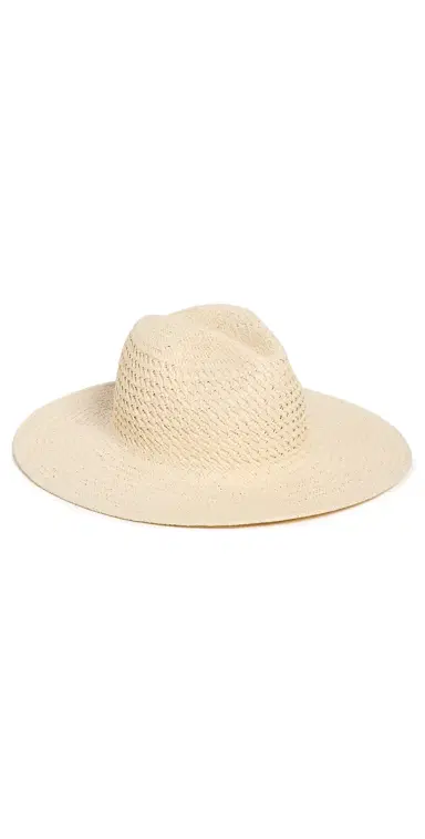 Hat Attack Vented Luxe Packable Straw Hat New Natural One Size | Thumbnail 1 Hat Attack Vented Luxe Packable Straw Hat New Natural One Size | Thumbnail 1
