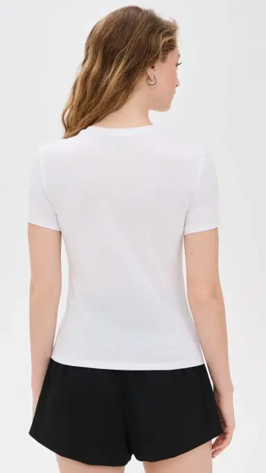 Theory Tiny Tee White P | Thumbnail 3 Theory Tiny Tee White P | Thumbnail 3