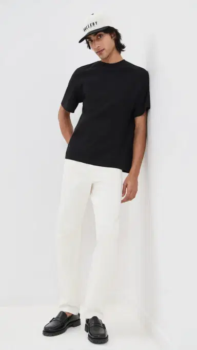 AGOLDE Asha Mock Neck Tee Black | Thumbnail 5 AGOLDE Asha Mock Neck Tee Black | Thumbnail 5