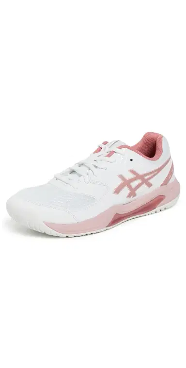 Asics Gel-Dedicate 8 Sneakers White/Rose Rouge | Thumbnail 1 Asics Gel-Dedicate 8 Sneakers White/Rose Rouge | Thumbnail 1