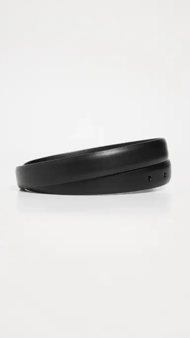Madewell Triple Metal Keeper Belt True Black L | Thumbnail 4 Madewell Triple Metal Keeper Belt True Black L | Thumbnail 4
