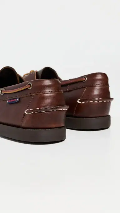 Sebago Dockside Portland Wax Leather Boat Shoes Brown/Gum 8 | Thumbnail 3 Sebago Dockside Portland Wax Leather Boat Shoes Brown/Gum 8 | Thumbnail 3