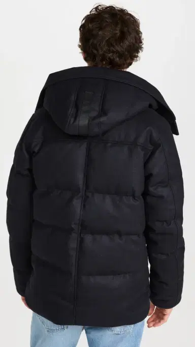 Canada Goose Wool Macmillan Parka Atlantic Navy | Thumbnail 3 Canada Goose Wool Macmillan Parka Atlantic Navy | Thumbnail 3