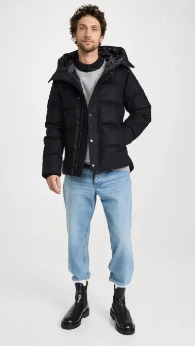 Canada Goose Wool Macmillan Parka Atlantic Navy | Thumbnail 5 Canada Goose Wool Macmillan Parka Atlantic Navy | Thumbnail 5