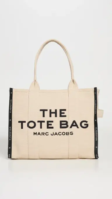 Marc Jacobs The Jacquard Large Tote Bag Warm Sand One Size | Thumbnail 2 Marc Jacobs The Jacquard Large Tote Bag Warm Sand One Size | Thumbnail 2