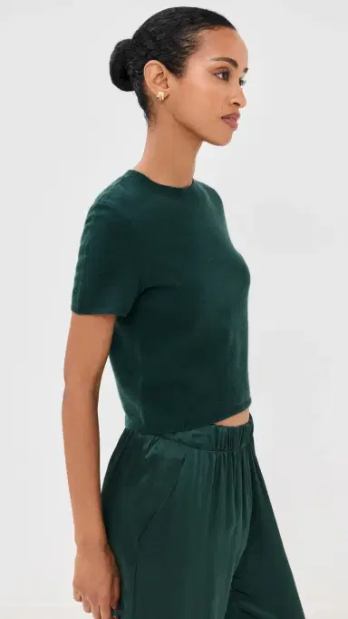 Sablyn Charleston Relaxed Cashmere Crewneck Tee Sacramento | Thumbnail 4 Sablyn Charleston Relaxed Cashmere Crewneck Tee Sacramento | Thumbnail 4