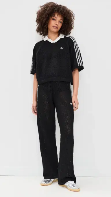 adidas Crochet Polo Black | Thumbnail 5 adidas Crochet Polo Black | Thumbnail 5