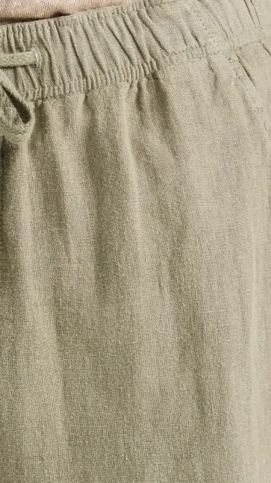 Faherty Linen Drawstring Pants Canyon Olive | Thumbnail 6 Faherty Linen Drawstring Pants Canyon Olive | Thumbnail 6