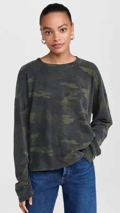 ASKK NY Printed Long Sleeve Top Camo | Thumbnail 2 ASKK NY Printed Long Sleeve Top Camo | Thumbnail 2