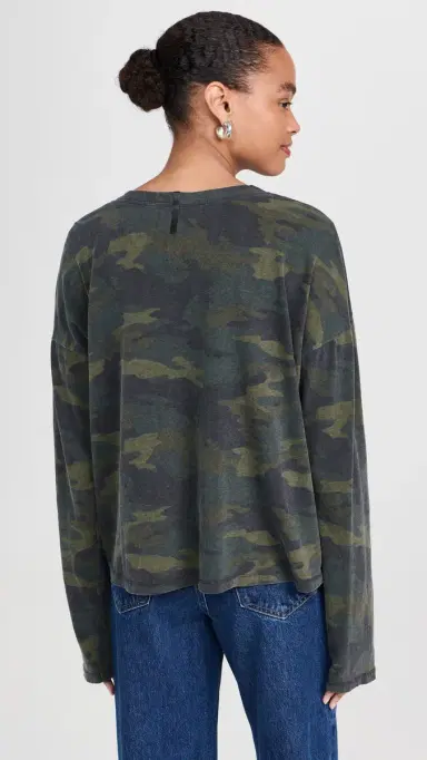 ASKK NY Printed Long Sleeve Top Camo | Thumbnail 3 ASKK NY Printed Long Sleeve Top Camo | Thumbnail 3