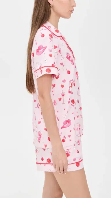 BedHead PJs Giddy Up Galentine Short Pajama Set Giddy Up Galentine | Thumbnail 4 BedHead PJs Giddy Up Galentine Short Pajama Set Giddy Up Galentine | Thumbnail 4