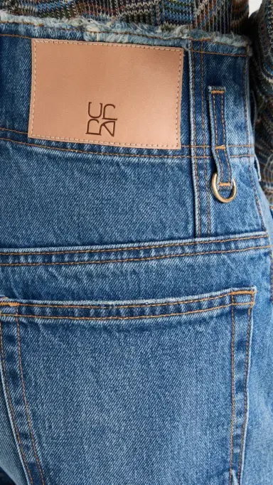 Ulla Johnson The Charlotte Shorts Danube Medium Indigo Wash | Thumbnail 6 Ulla Johnson The Charlotte Shorts Danube Medium Indigo Wash | Thumbnail 6