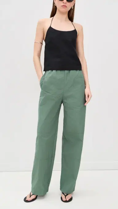Paris Georgia Cocoon Track Pants Duck Green | Thumbnail 5 Paris Georgia Cocoon Track Pants Duck Green | Thumbnail 5