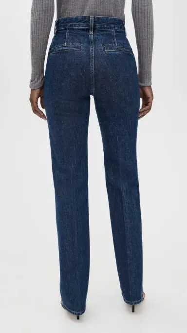 A.L.C. A. L.C. The 3 Trouser Jeans Dark Classic Blue | Thumbnail 3 A.L.C. A. L.C. The 3 Trouser Jeans Dark Classic Blue | Thumbnail 3