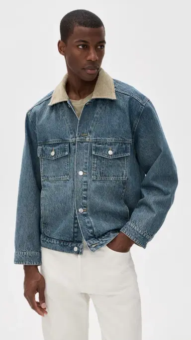 Alex Mill Tyler Denim Jacket In Albuquerque Wash Albuquerque Wash L | Thumbnail 2 Alex Mill Tyler Denim Jacket In Albuquerque Wash Albuquerque Wash L | Thumbnail 2