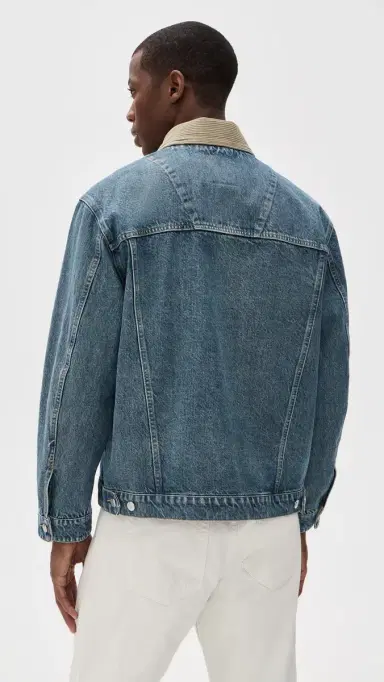 Alex Mill Tyler Denim Jacket In Albuquerque Wash Albuquerque Wash L | Thumbnail 3 Alex Mill Tyler Denim Jacket In Albuquerque Wash Albuquerque Wash L | Thumbnail 3