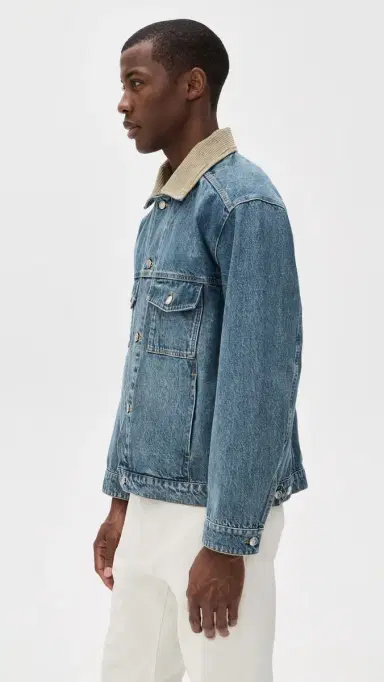 Alex Mill Tyler Denim Jacket In Albuquerque Wash Albuquerque Wash L | Thumbnail 4 Alex Mill Tyler Denim Jacket In Albuquerque Wash Albuquerque Wash L | Thumbnail 4