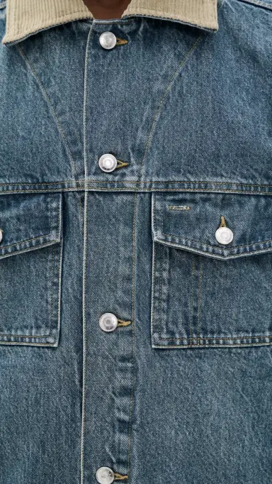 Alex Mill Tyler Denim Jacket In Albuquerque Wash Albuquerque Wash L | Thumbnail 6 Alex Mill Tyler Denim Jacket In Albuquerque Wash Albuquerque Wash L | Thumbnail 6