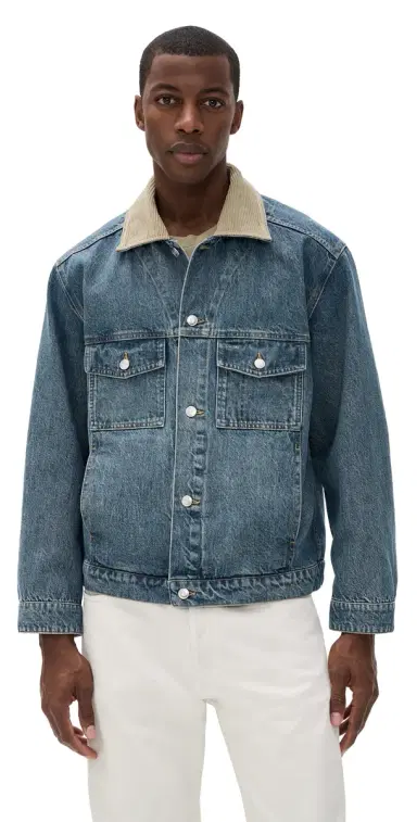 Alex Mill Tyler Denim Jacket In Albuquerque Wash Albuquerque Wash L | Thumbnail 1 Alex Mill Tyler Denim Jacket In Albuquerque Wash Albuquerque Wash L | Thumbnail 1