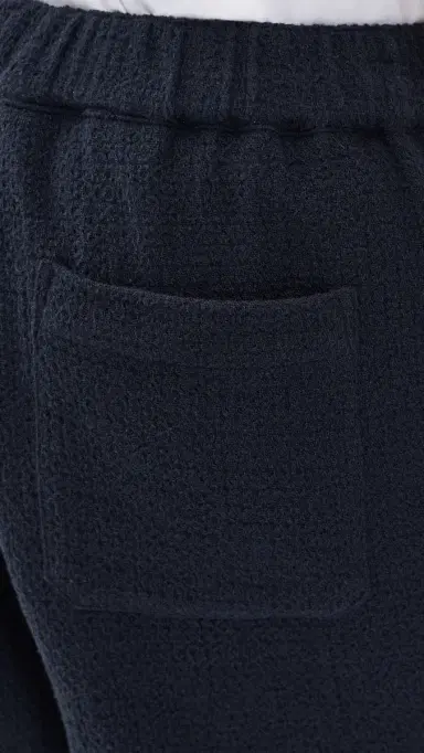 FRAME Open Weave Shorts 5 Dark Navy | Thumbnail 6 FRAME Open Weave Shorts 5 Dark Navy | Thumbnail 6