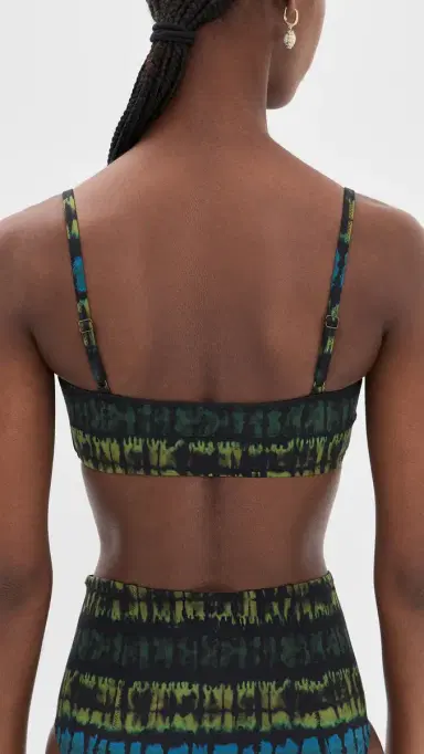 Ulla Johnson Zahara Bikini Top agoon | Thumbnail 3 Ulla Johnson Zahara Bikini Top agoon | Thumbnail 3