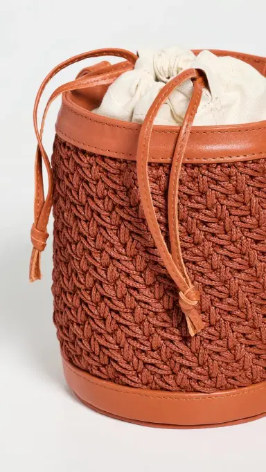 Binge Knitting Ximena Bucket Bag Paprika One Size | Thumbnail 5 Binge Knitting Ximena Bucket Bag Paprika One Size | Thumbnail 5