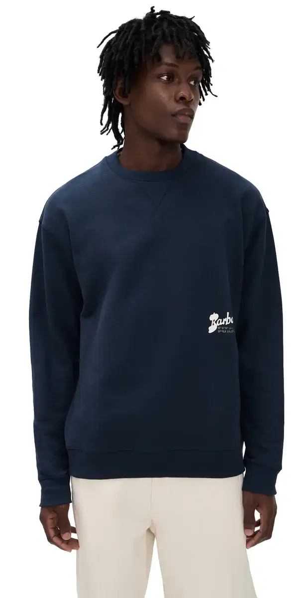 Blythe Crew Neck weatshirt Navy Blythe Crew Neck weatshirt Navy