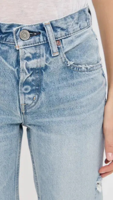 MOUSSY VINTAGE Odessa Straight Low Jeans Light Blue | Thumbnail 6 MOUSSY VINTAGE Odessa Straight Low Jeans Light Blue | Thumbnail 6