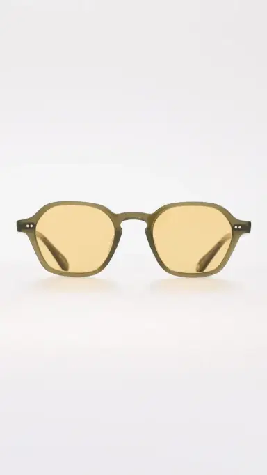 Garrett Leight Temescal Sunglasses Evgrn/Sfpmp One Size | Thumbnail 2 Garrett Leight Temescal Sunglasses Evgrn/Sfpmp One Size | Thumbnail 2