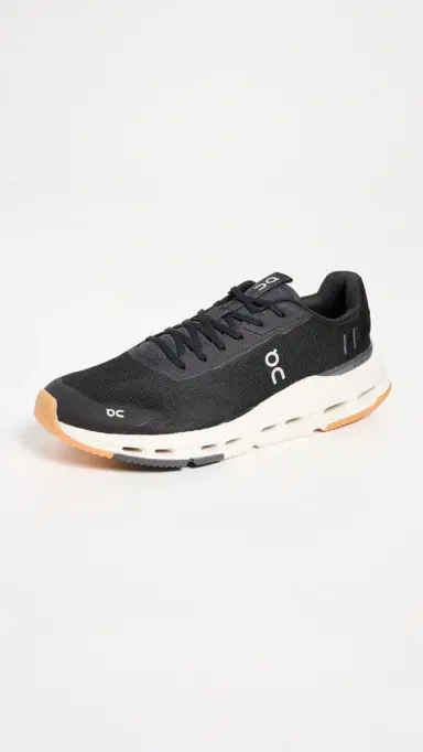 ON Cloudnova Form 2 Sneakers Black Ivory 9 | Thumbnail 2 ON Cloudnova Form 2 Sneakers Black Ivory 9 | Thumbnail 2