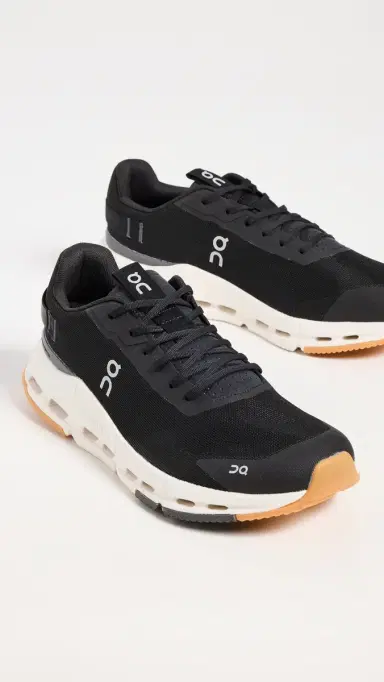 ON Cloudnova Form 2 Sneakers Black Ivory 9 | Thumbnail 4 ON Cloudnova Form 2 Sneakers Black Ivory 9 | Thumbnail 4