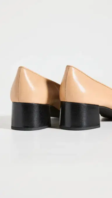Tory Burch Bow Ballet Pumps 45mm Ginger Shortbread/Black | Thumbnail 5 Tory Burch Bow Ballet Pumps 45mm Ginger Shortbread/Black | Thumbnail 5