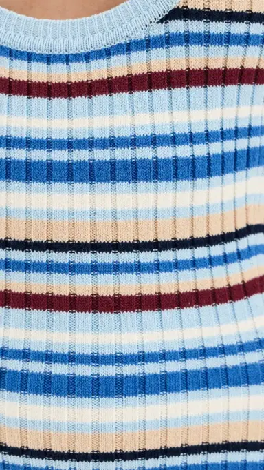 LE BOP Teller Dress Sky Multi Stripe S | Thumbnail 6 LE BOP Teller Dress Sky Multi Stripe S | Thumbnail 6