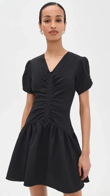 Shoshanna Fletcher Dress Jet | Thumbnail 2 Shoshanna Fletcher Dress Jet | Thumbnail 2