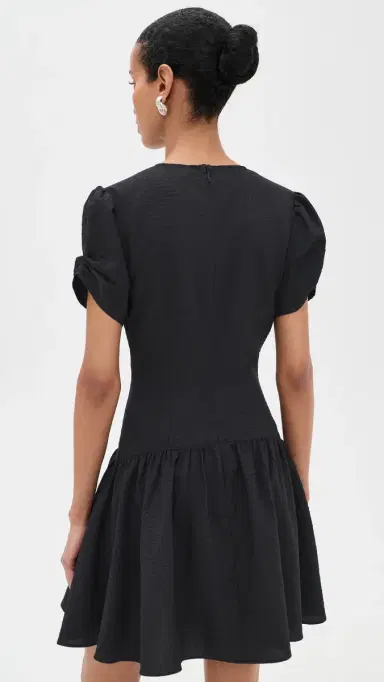 Shoshanna Fletcher Dress Jet | Thumbnail 3 Shoshanna Fletcher Dress Jet | Thumbnail 3