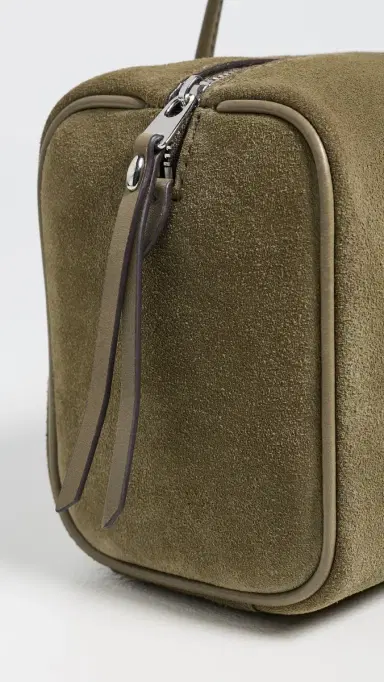 Madewell The Brioche Shoulder Bag in Suede Worn Olive One Size | Thumbnail 5 Madewell The Brioche Shoulder Bag in Suede Worn Olive One Size | Thumbnail 5