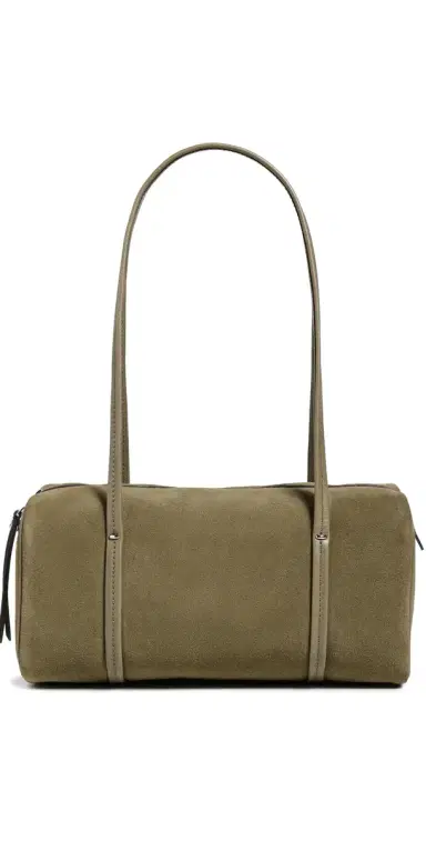 Madewell The Brioche Shoulder Bag in Suede Worn Olive One Size | Thumbnail 1 Madewell The Brioche Shoulder Bag in Suede Worn Olive One Size | Thumbnail 1