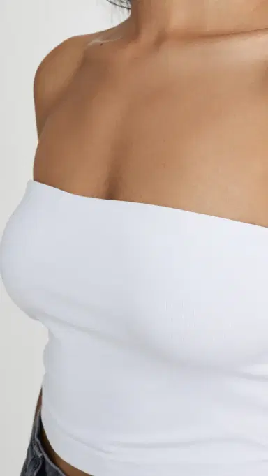 susana monaco Crop Tube Top Sugar | Thumbnail 6 susana monaco Crop Tube Top Sugar | Thumbnail 6