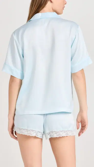 Flora Nikrooz elena Shorts Pajama et Light Blue | Thumbnail 3 Flora Nikrooz elena Shorts Pajama et Light Blue | Thumbnail 3