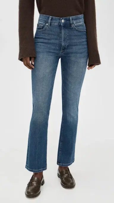 DL1961 Halle Straight High Rise Instasculpt Jeans Oceanside (DL Ultimate) | Thumbnail 2 DL1961 Halle Straight High Rise Instasculpt Jeans Oceanside (DL Ultimate) | Thumbnail 2