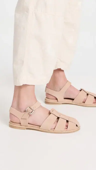 FRĒDA SALVADOR Sera Sandals Blush Suede | Thumbnail 3 FRĒDA SALVADOR Sera Sandals Blush Suede | Thumbnail 3
