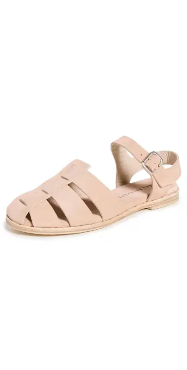 FRĒDA SALVADOR Sera Sandals Blush Suede | Thumbnail 1 FRĒDA SALVADOR Sera Sandals Blush Suede | Thumbnail 1